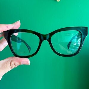 Gucci Dark Havana Eyeglasses